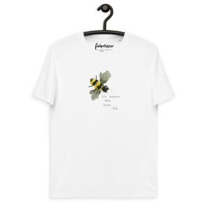 "Ich summe also Bien ich" auf Unisex Shirt